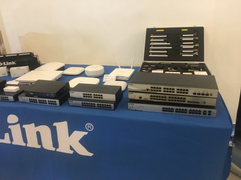 Triển lảm thiết bị mang DLINK